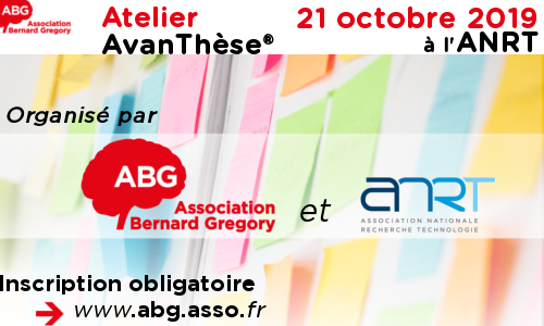 Image de la session "Atelier AvanThèse ABG-ANRT"
