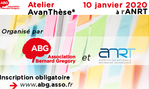 Image de la session "Atelier AvanThèse ABG-ANRT"